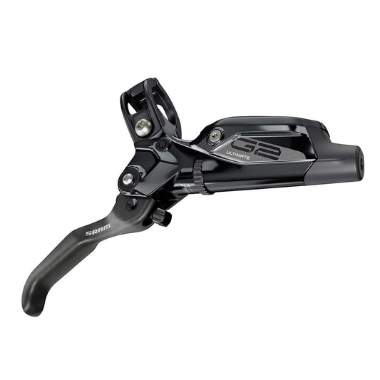 SRAM BRAKE G2 ULTIMATE - GLOSS BLACK - CARBON LEVER, TI HARDWARE, REACH, SWINGLINK, CONTACT, (INCLUDES MMX CLAMP, ROTOR/BRACKET SOLD SEPARATELY) A2