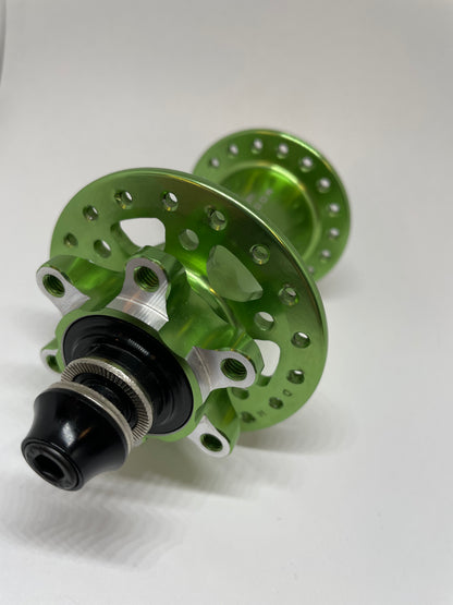 Recycled - Dartmoor Vee-Two Front Hub - 100xQR - 36H - Green