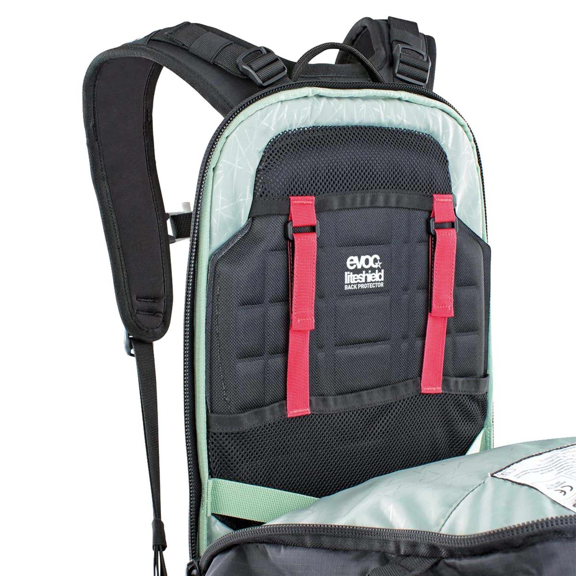 Evoc backpack 2024 back protector