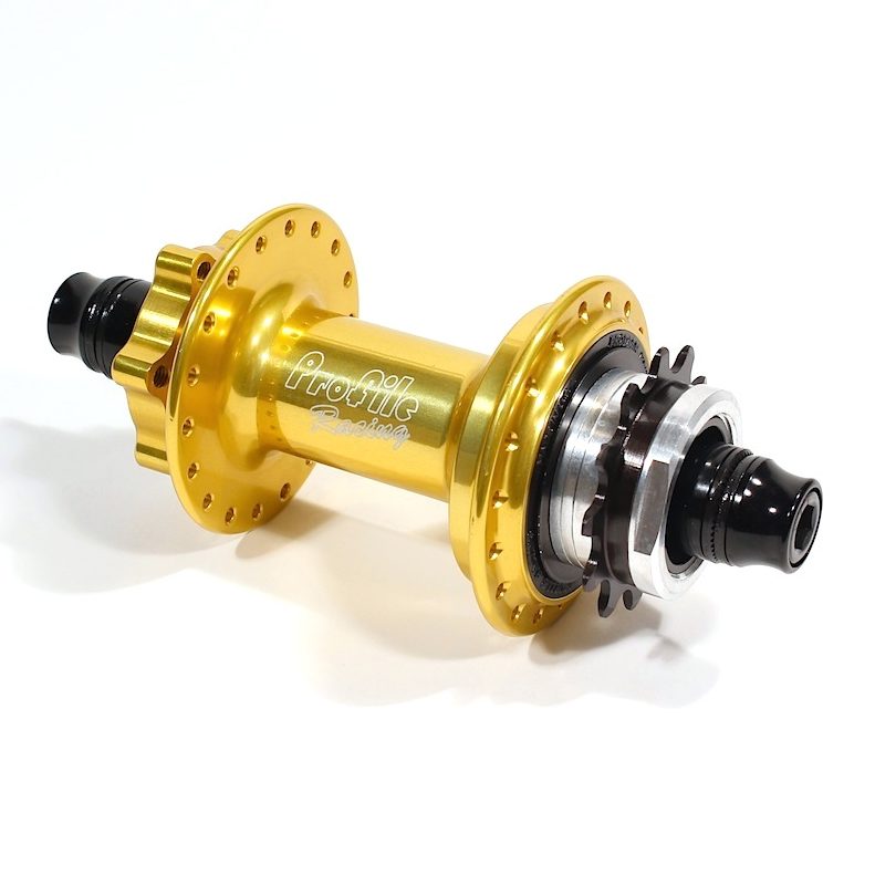 Profile ELITE SINGLE SPEED HUB - Gold, 32H