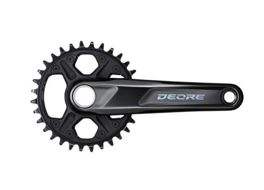 Shimano FC-M6100 Deore chainset, 12-speed, 52 mm chainline, 32T, 175 mm