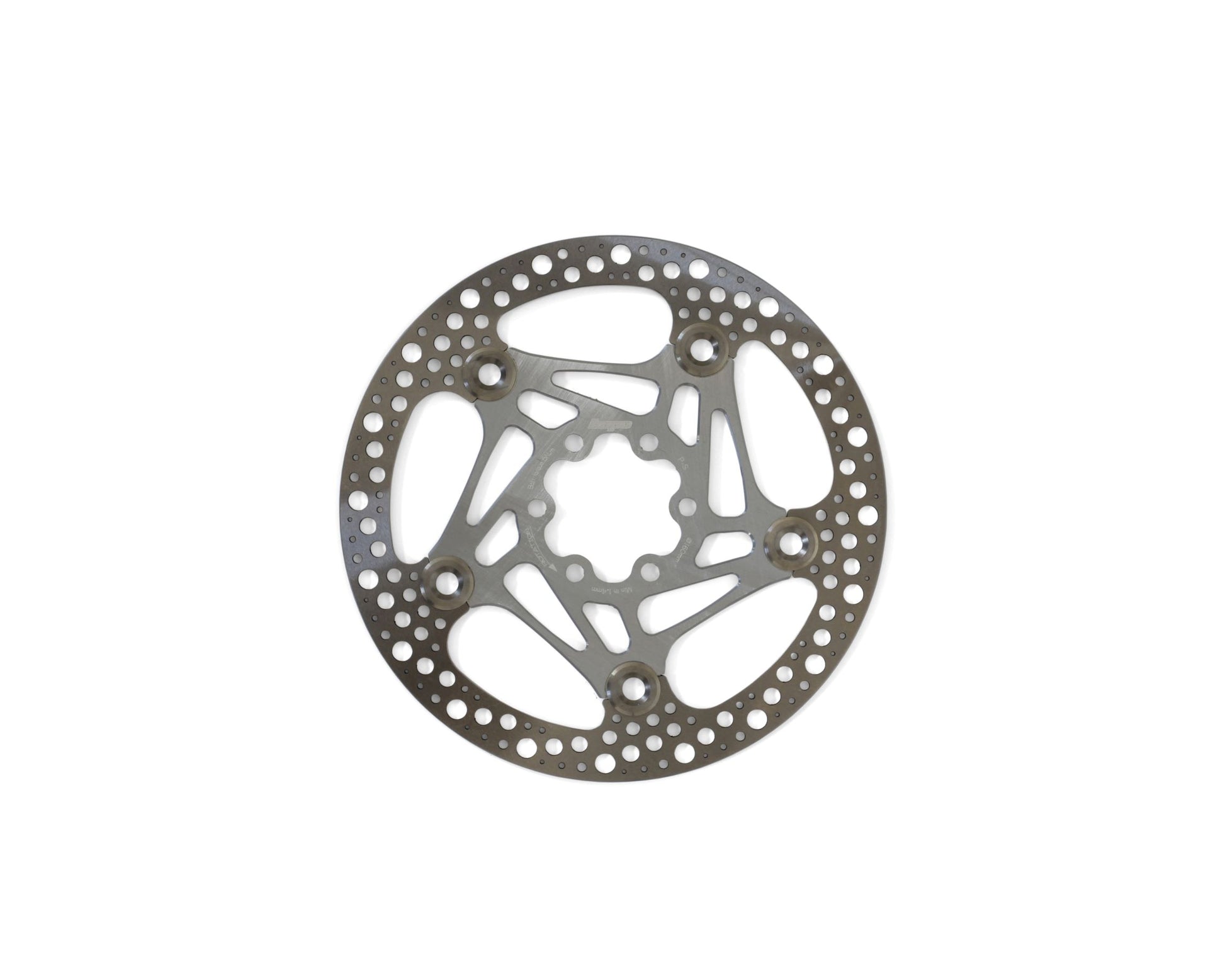 Hope Floating Disc Brake 160mm 6-Bolt Rotor in Silver Hope Floating Disc Brake 160mm 6-Bolt Rotor in Silver