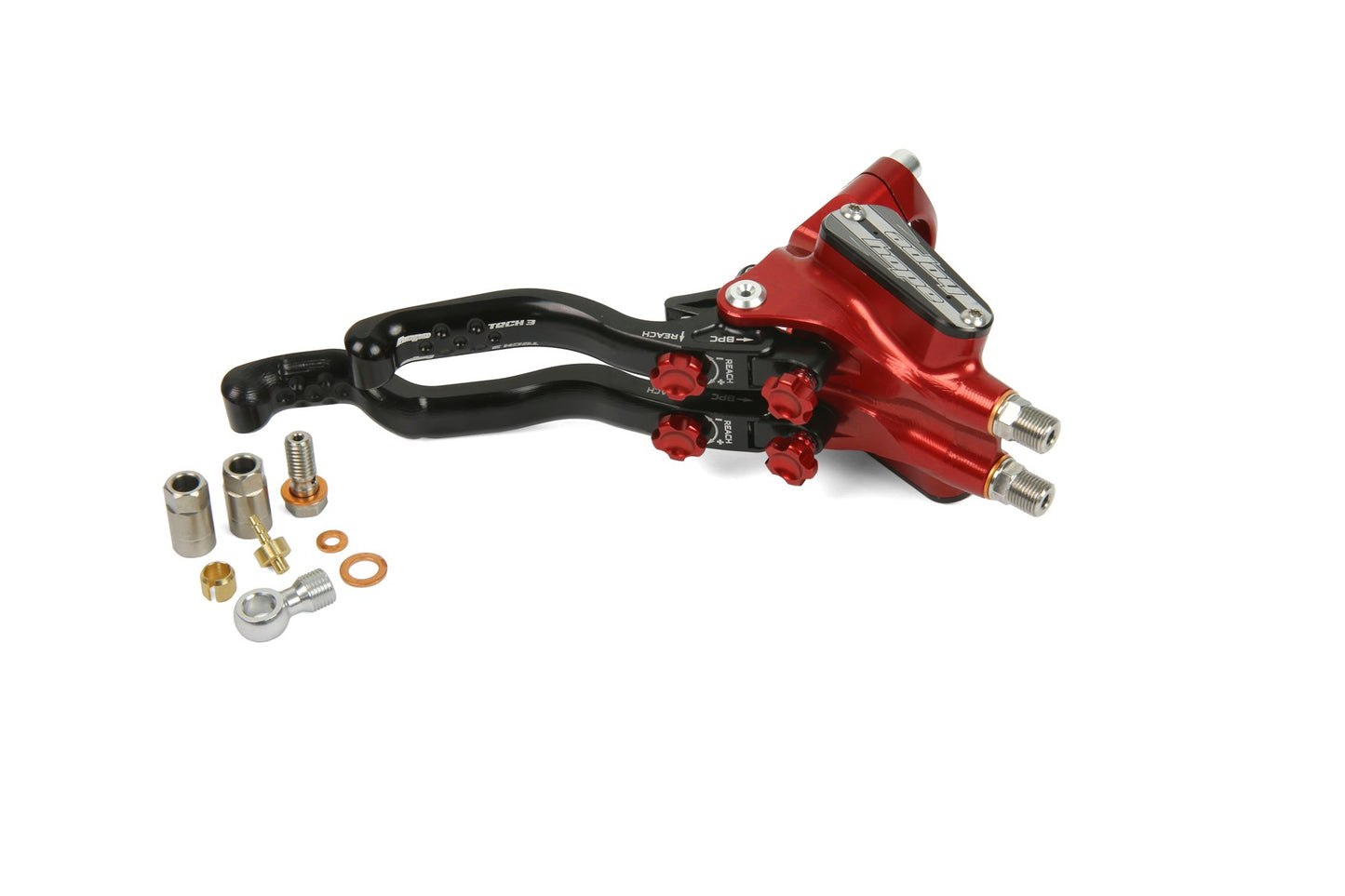 Hope Tech 3 Duo Mastercylinder Complete - Red