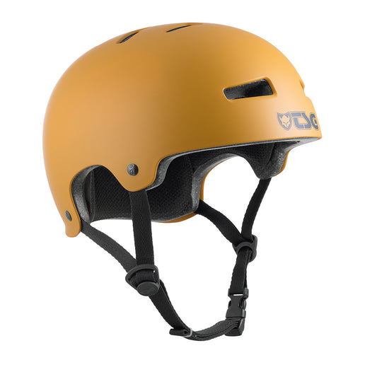 TSG Evolution BMX Helmet - Satin Yellow Ochre