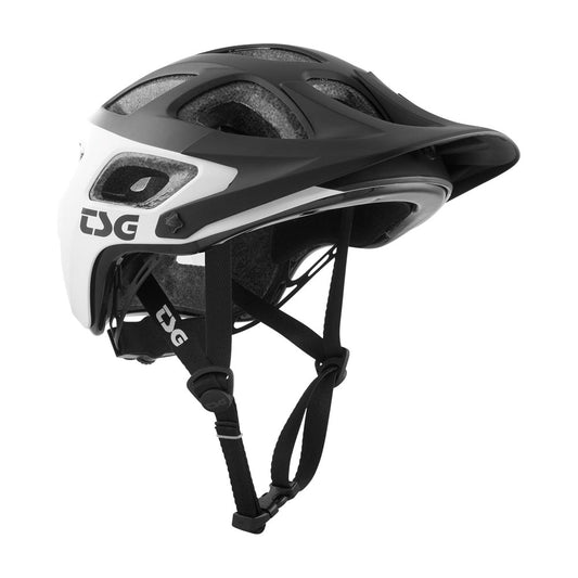 TSG Seek Helmet - Block White-Black