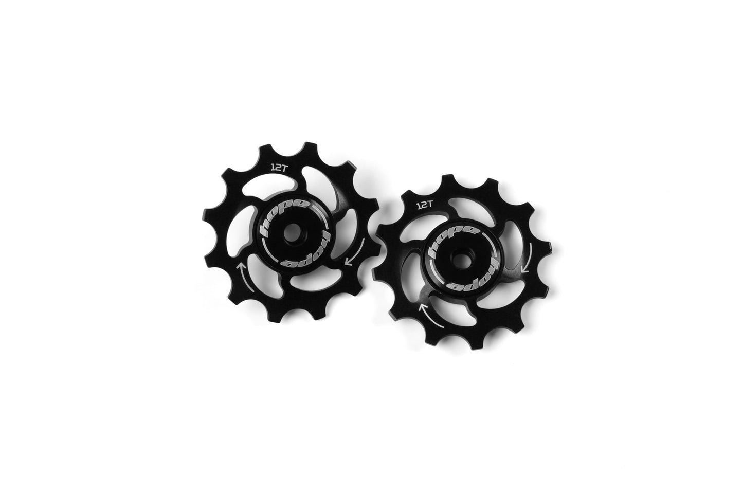 Hope 12 Tooth Jockey Wheels - Pair Black