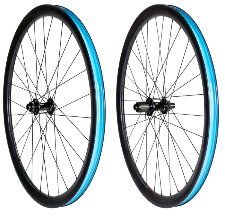 Halo Carbaura XCD 35mm Carbon Gravel Wheelset