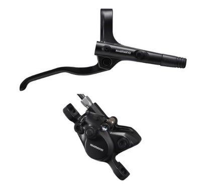 Shimano BR-MT200 / BL-MT200 bled brake lever/post mount calliper Brakes