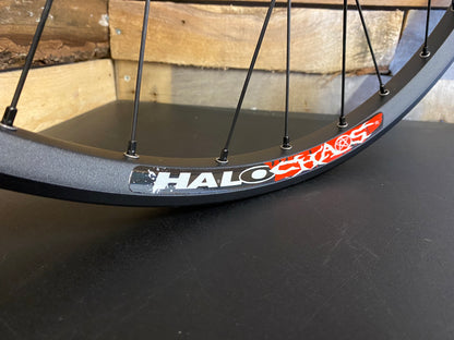 (Slam69built) Halo Chaos 26" / Halo MT2 Front Boost Hub Front Wheel (Black/Black)