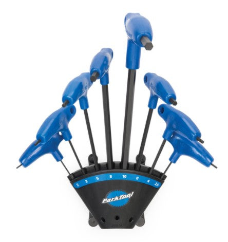 Park Tool PH-1.2 - P-Handled Hex Wrench Set with Holder