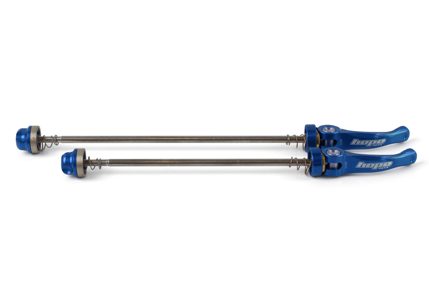 Hope Quick Release Skewer Pair - Fatsno 190mm Blue