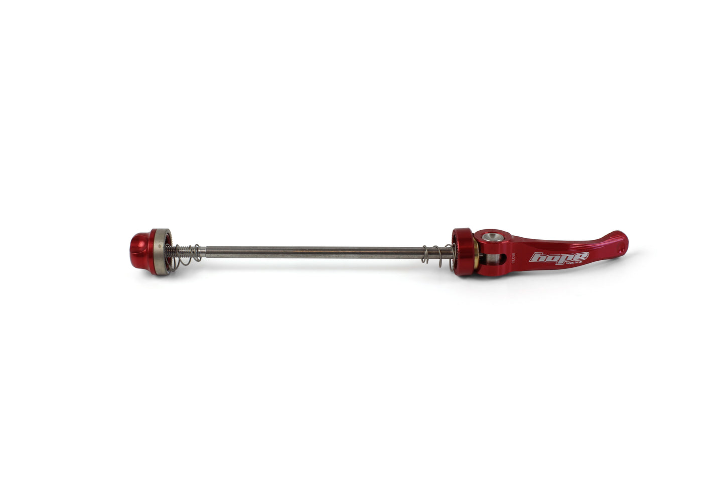 Hope Quick Release Skewer Front Red