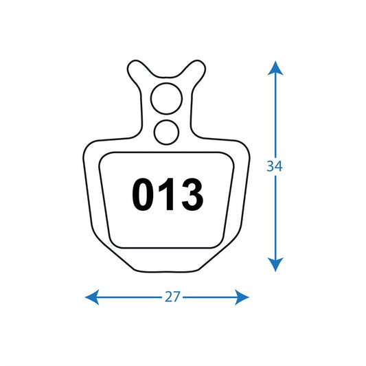 RWD - R013 (Pair) Formula - Disc Brake Pads