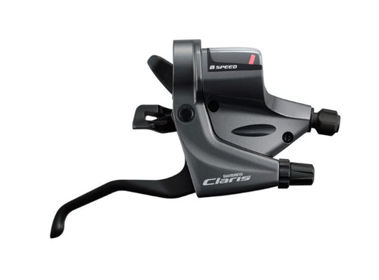Shimano ST-RS200 Claris 8-speed road flat bar levers, for double (pair)