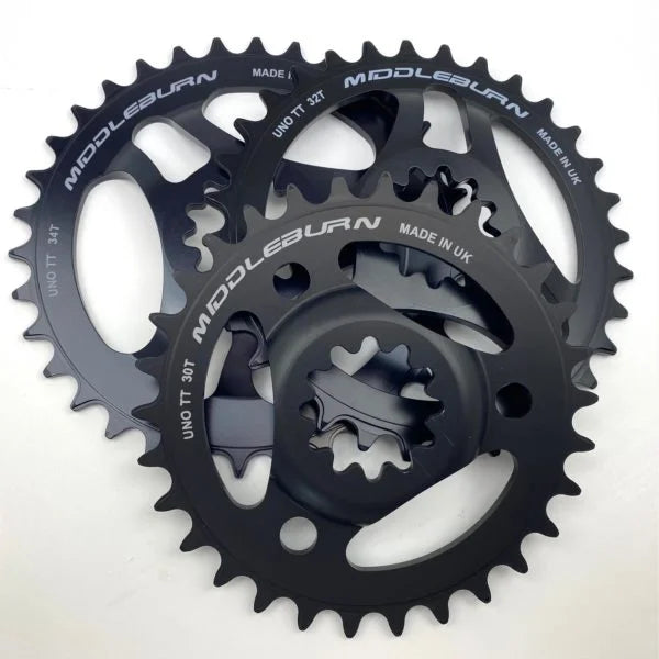 MIDDLEBURN BIKE CHAINRING RS8 & RS7 X-TYPE UNO TT THICK/THIN SPIDER - HC