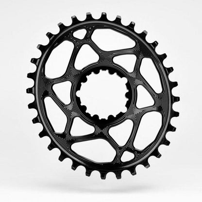 ABSOLUTE BLACK MTB OVAL SRAM BOOST 148 DM (3MM OFFSET) FOR 12SP SHIMANO HG CHAIN