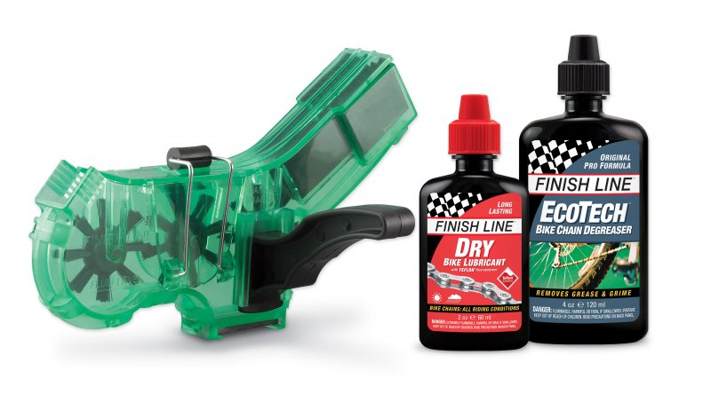 Finish Line Pro Chain Cleaner Kit - Includes Lubricant and Degreaser