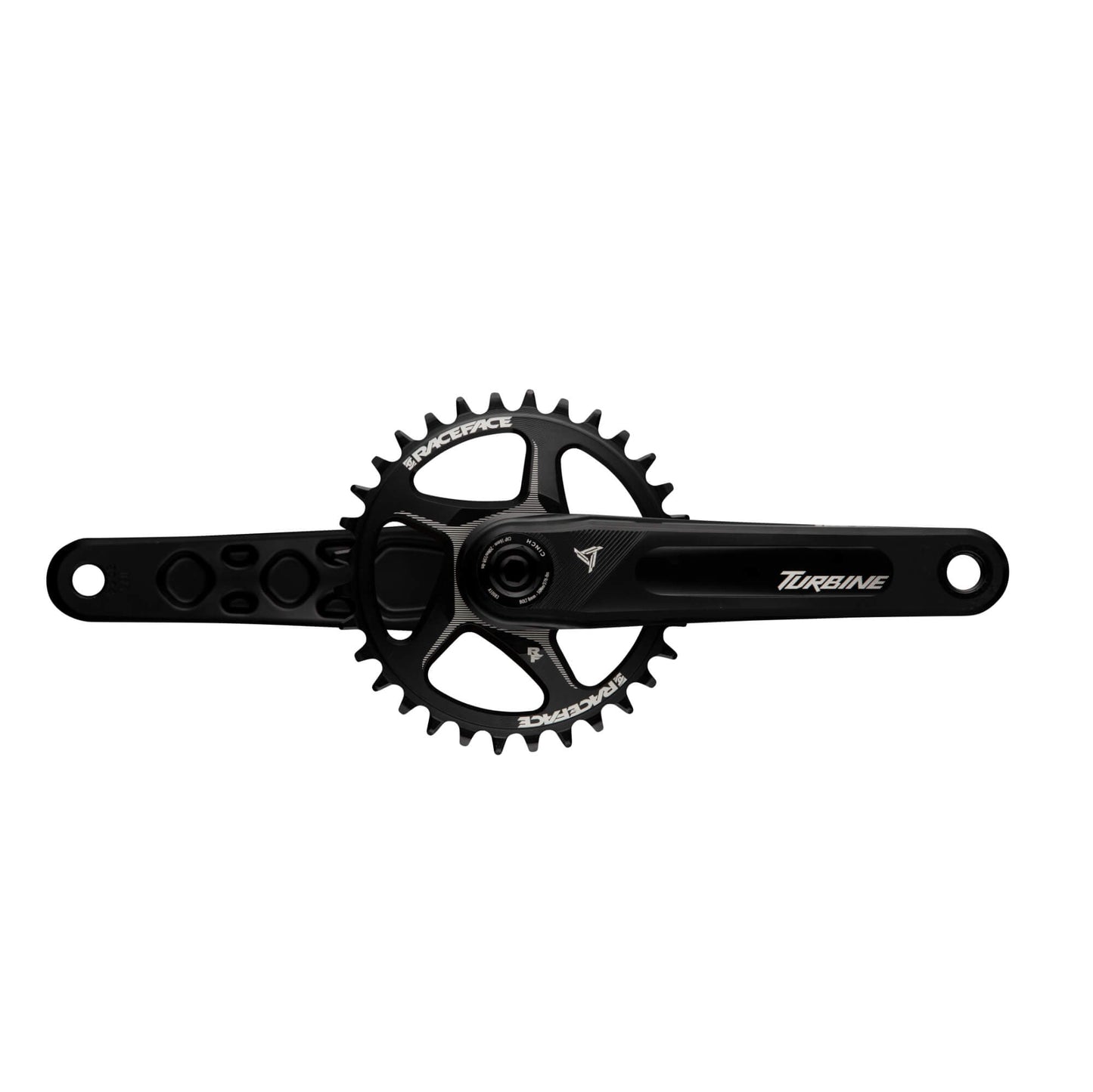 Race Face Turbine Cranks (Arms Only) 143mm Spindle Size - 165mm Length (55.5mm chainline)