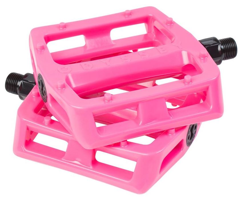 ODYSSEY GRANDSTAND PC PEDAL - HOT PINK