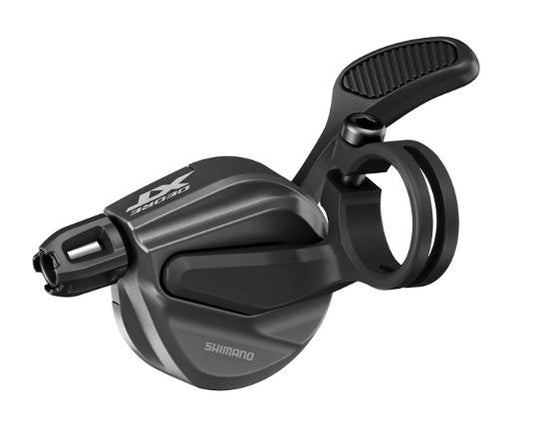 Shimano SL-M8100-L Deore XT shift lever, band on, 2-speed, left hand