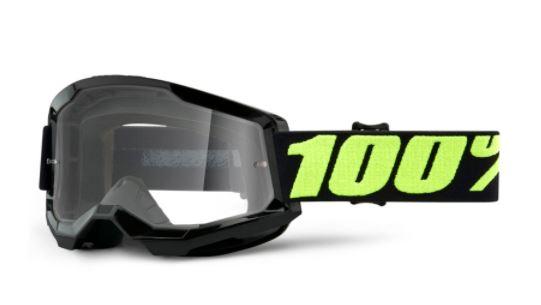100% Strata 2 Goggle - Upsol / Clear Lens
