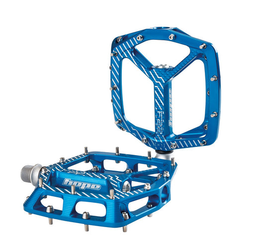 Hope F22 Pedals - Pair - Blue