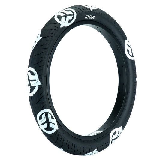 Federal Command LP Tyre - Black With White Logos 2.40"