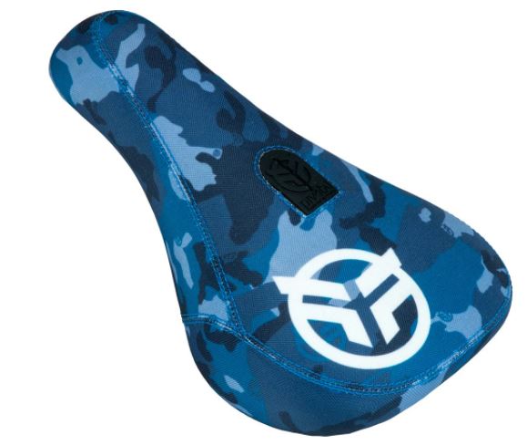 Blue camo cheap bmx seat