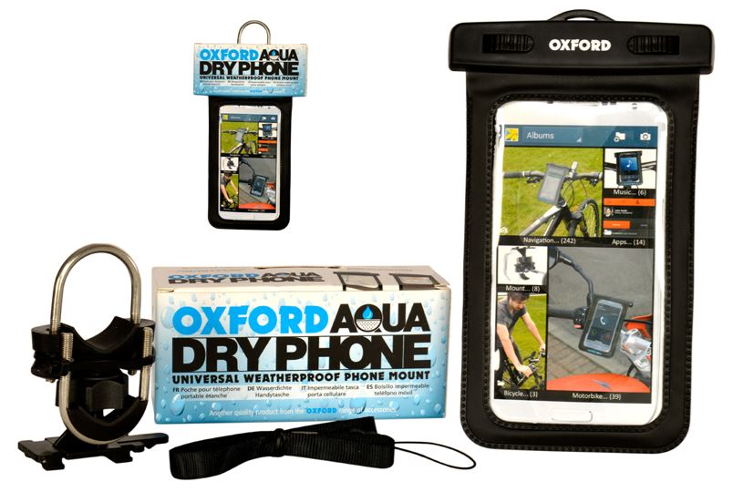 Oxford AQUA Dry Phone - Weatherproof Phone Mount