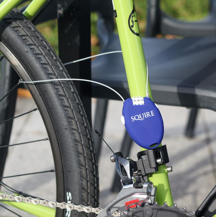 Squire Retrac 2 Bike Lock - BLUE - Security Rating 2