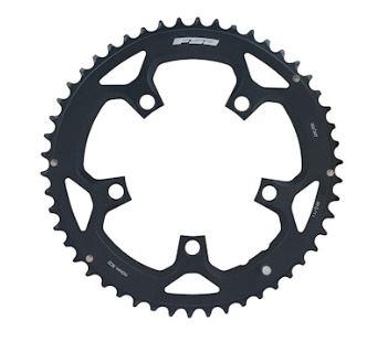 FSA PRO ROAD CHAINRING (2X11, 110X50T, BLACK, 5H, 12MM PIN)