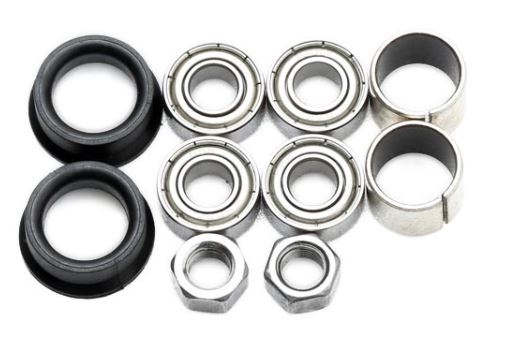 HT Pedal Rebuild Kit, PA-03A/PA-12 Pedals - Includes, bearings, washers, end nuts, Orings