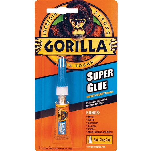 Gorilla Super Glue - 3g Tube