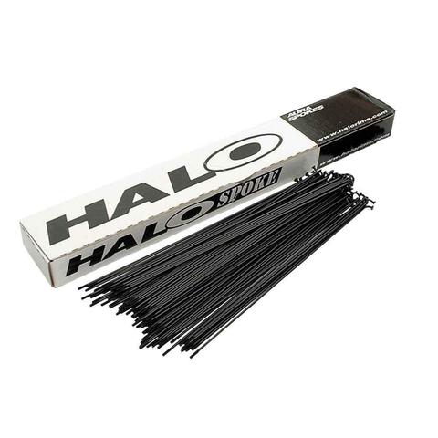 Halo Double Butted Spokes - Black (Each)