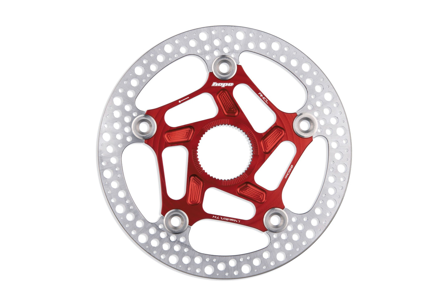 Hope RX Centre Lock Disc - 160mm - RED