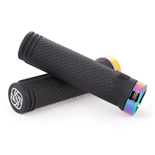 Gusset S2 Lock on Grips - Extra Soft - Oil Slick