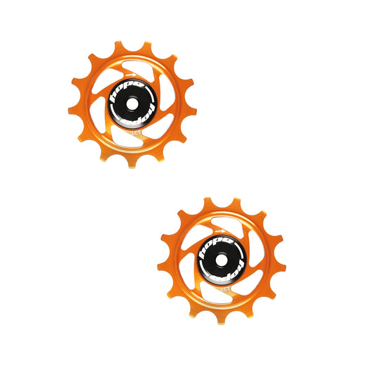 Hope 13 Tooth Jockey Wheels - Pair - Orange
