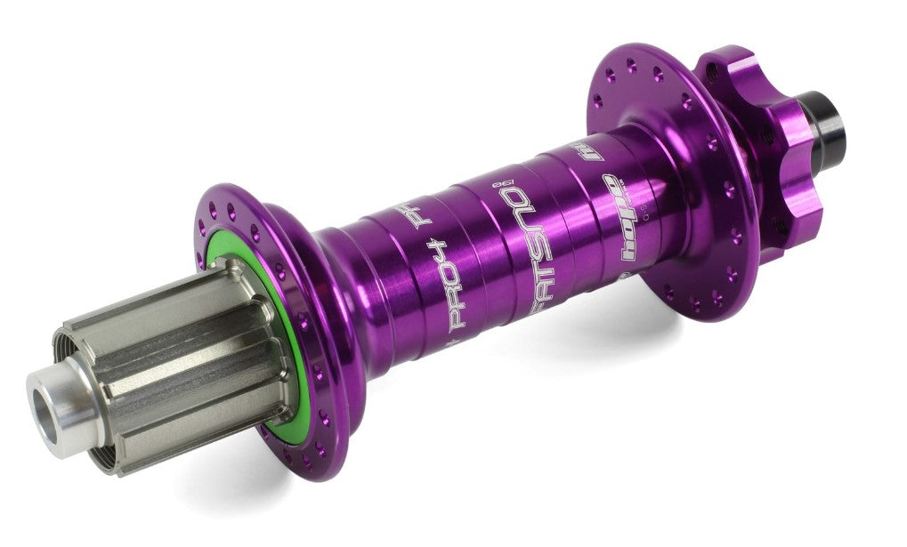Hope Pro 4 Fatsno Rear 197mm x 12mm Purple