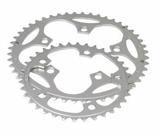Stronglight 5-Arm Alloy Chainring 266033: 50T Silver