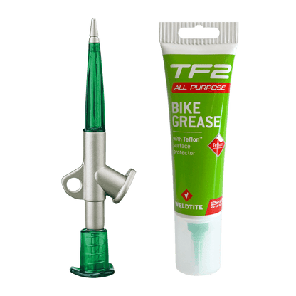 Weldtite TF2 Bike Grease with Teflon® (125ml) & Grease Gun