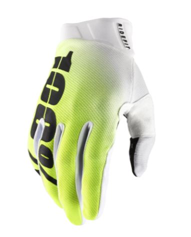 100% Ridefit Glove - Korp Yellow