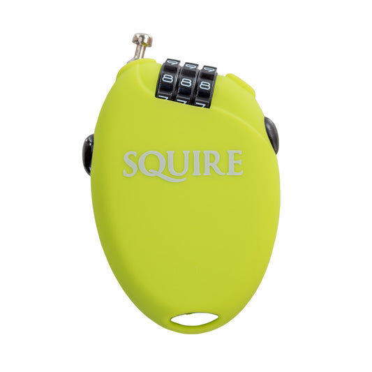 Squire Retrac 2 Bike Lock - GREEN - Security Rating 2