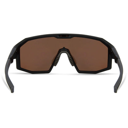 Madison Enigma Glasses - 3 pack - matt black / bronze mirror / amber and clear lens