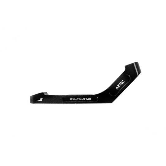 Aztec Adapter for post type caliper to flatmount frame, 140mm rear
