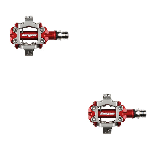 Hope Union Race Pedals - Pair - Red