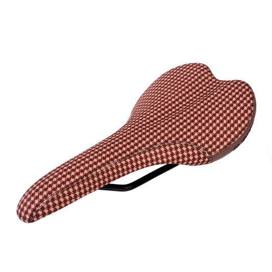 Gusset R-Series Saddle - Houndstooth Brown