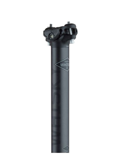 Whisky No7 Carbon Seatpost, Carbon Fibre with angle adjustment - 400mm Zero offset