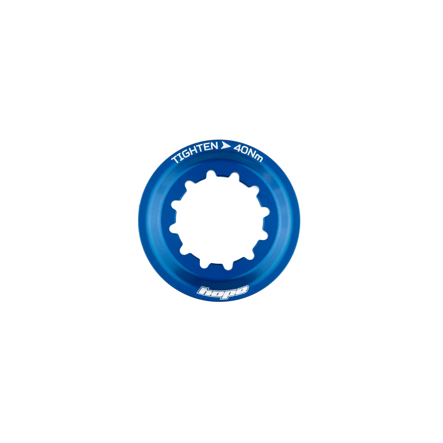 Hope Centre Lock Disc Lockring - Blue