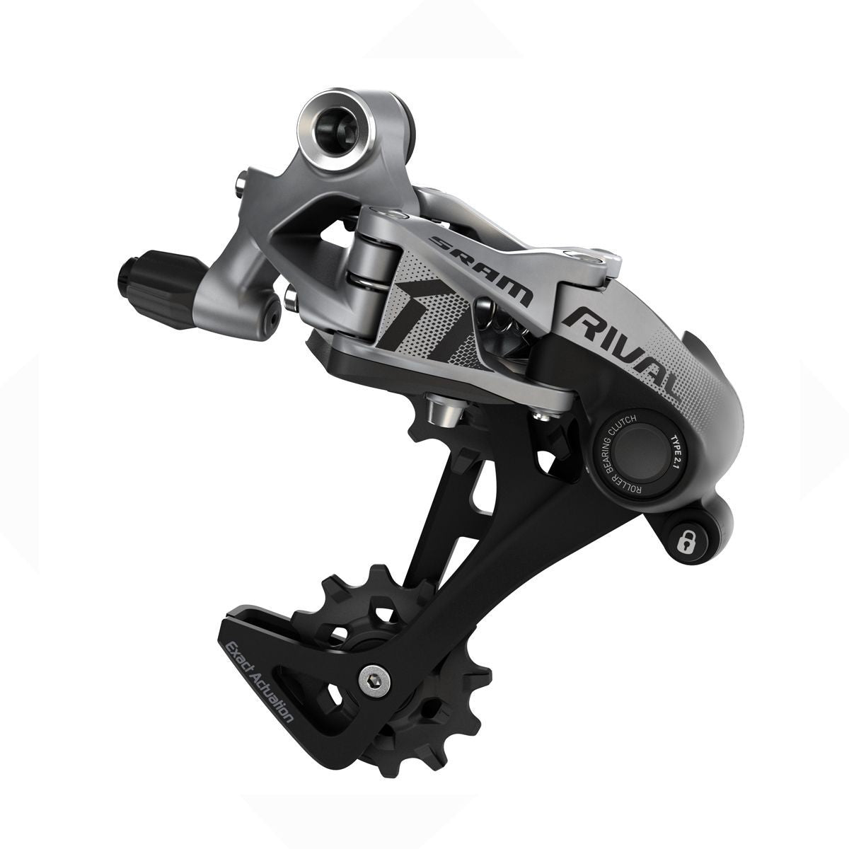SRAM RIVAL1 REAR DERAILLEUR LONG CAGE 11-SPEED (FOR 10-42)