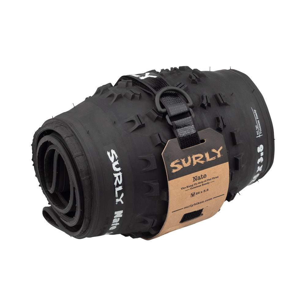 Surly Nate 26 x 3.8” 60tpi Folding Fat Bike Tyre TLR